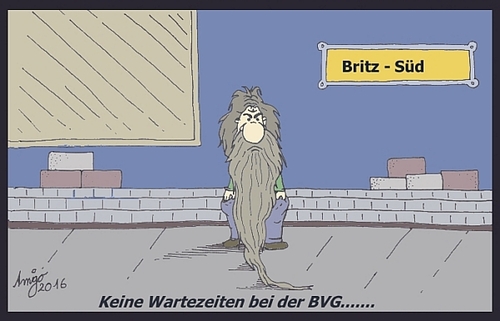 Cartoon: BVG Berlin (medium) by michaskarikaturen tagged cartoon