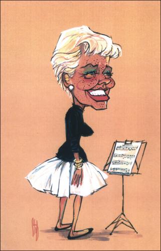 Cartoon: Movie Caricatures 10 (medium) by Stef 1931-1995 tagged movie,caricature,hollywood