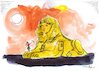 Cartoon: Klima (small) by Zlatko Iv tagged klima,climate,crisis,pharaones,zirkus,travel,wunder,kind,wohl,wache,mode