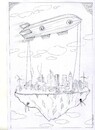 Cartoon: Zeppelin (small) by Zlatko Iv tagged ecology