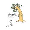 Cartoon: dog and tree (small) by mfarmand tagged dog,tree,dogandtree,peeing