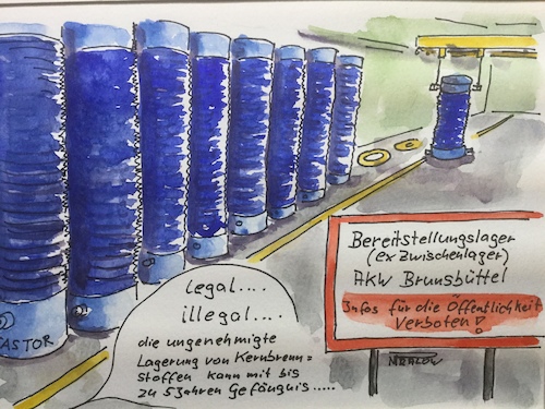 Cartoon: legal   Illegal (medium) by Pralow tagged vattenfall,energiewende,klimaschutz,klimawandel,zwischenlager,akw,brunsbüttel,eeg,brennelementesteuer,norbert,pralow,tagescartoon,karikatur,vattenfall,energiewende,klimaschutz,klimawandel,zwischenlager,akw,brunsbüttel,eeg,brennelementesteuer,norbert,pralow,tagescartoon,karikatur