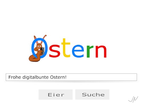 Cartoon: Ostern (medium) by Jochen N tagged ostern,digital,online,osterei,ei,eier,suchen,osterhase,hase,google,suchmaschine,bunt,selfie,smartphone,handy,display,internet,computer