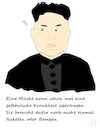 Cartoon: Raketenmann (small) by Jochen N tagged kim,jong,un,trump,nordkorea,diktator,atomwaffe,krieg,mücke,krankheit,bombe,gefahr,gefährlich
