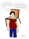 Cartoon: Stuhl (small) by Jochen N tagged baerbock,giffey,scheuer,lehrstuhl,leer,zertifikat,stuhlgang,übel,lehramt,lehrer,schule,wahlen,bundestagswahl