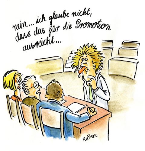 Cartoon: durchgefallen (medium) by REIBEL tagged einstein,promotion,jury,professor,universität,prüfung,personal,marketing,einstein,promotion,jury,professor,universität,prüfung,personal,marketing