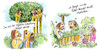 Cartoon: elternsorgen (small) by REIBEL tagged vegan,ernährung,kinder,gefahr,geburtstag,paleo,nachbarn,zaun,garten