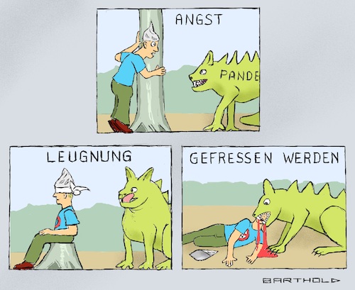 Cartoon: Corona Leugnerei (medium) by Barthold tagged corona,pandemie,monster,leugner,impfgegner,querdenker,schwurbler,aluhut,phasen,angst,leugnung,wunschdenken,sicherheitsgefühl,psychologie,infizieren,intensivstation,sterben,cartoon,karikatur,barthold,corona,pandemie,monster,leugner,impfgegner,querdenker,schwurbler,aluhut,phasen,angst,leugnung,wunschdenken,sicherheitsgefühl,psychologie,infizieren,intensivstation,sterben,cartoon,karikatur,barthold