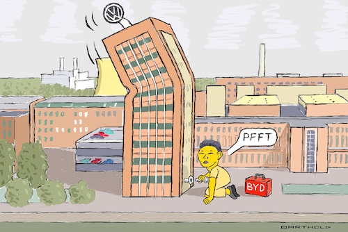 Cartoon: Die Luft ist raus! (medium) by Barthold tagged vw,volkswagen,harter,sanierungsplan,drei,werke,schließen,werksschließungen,große,entlassungen,zehntausende,hochhaus,wolfsburg,aufgeblasen,byd,mann,zieht,löst,stöpsel,cartoon,karikatur,barthold,vw,volkswagen,harter,sanierungsplan,drei,werke,schließen,große,entlassungen,zehntausende,hochhaus,wolfsburg,aufgeblasen,byd,mann,zieht,löst,stöpsel,cartoon,karikatur,barthold