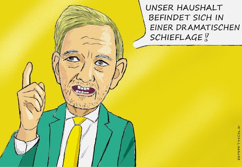 Cartoon: Haushaltsschieflage (medium) by Barthold tagged christian,lindner,finanzminister,referiert,167te,steuerschätzung,iwf,herbsttagung,washington,schiefe,tolle,frisur,cartoon,karikatur,barthold,christian,lindner,finanzminister,referiert,167te,steuerschätzung,iwf,herbsttagung,washington,schiefe,tolle,frisur,cartoon,karikatur,barthold