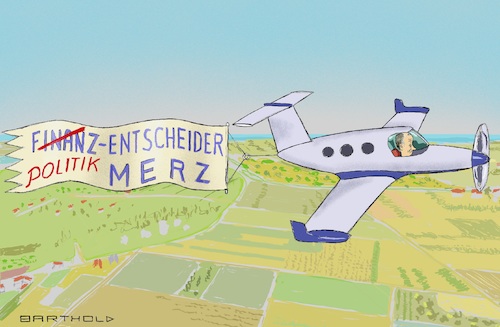 Cartoon: Merz erklärt Kandidatur (medium) by Barthold tagged friedrich,merz,erklärung,kandidatur,parteivorsitz,cdu,kanzlerkandidat,februar,25,2020,pressekonferenz,sonderparteitag,april,wahl,flugzeug,pilot,banner,bannerschlepp,werbung,finanzentscheider,politikentscheider,blackrock,finanzdienstleister,karikatur,barthold,friedrich,merz,erklärung,kandidatur,parteivorsitz,cdu,kanzlerkandidat,februar,25,2020,pressekonferenz,sonderparteitag,april,wahl,flugzeug,pilot,banner,bannerschlepp,werbung,finanzentscheider,politikentscheider,blackrock,finanzdienstleister,karikatur,barthold