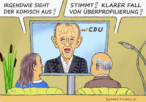 Cartoon: v. Lucke sieht Überprofilierung (medium) by Barthold tagged cdu,parteitag,mai,2024,beschluss,neues,parteiprogramm,publizist,albrecht,von,lucke,bewertung,überprofilierung,friedrich,merz,reifenprofil,gesicht,anzug,cartoon,karikatur,barthold,cdu,parteitag,mai,2024,beschluss,neues,parteiprogramm,publizist,albrecht,von,lucke,bewertung,überprofilierung,friedrich,merz,reifenprofil,gesicht,anzug,cartoon,karikatur,barthold