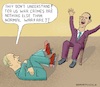 Cartoon: Never Laughed more! (small) by Barthold tagged un,security,council,conference,july,2020,humanitarian,aid,idlib,region,obstruction,russia,china,controversy,corridor,border,crossing,disrespect,human,rights,vladimir,putin,bashar,al,assad,president,syria,laughter,civil,war,crime,warfare,caricature,barthold
