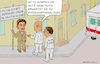 Cartoon: Patientenansprache (small) by Barthold tagged spd,initiative,manifest,rolf,mützenich,ralf,stegner,walter,borjans,keine,stationierung,zusätzlicher,us,mittelstreckenraketen,europa,demonstrant,plakat,pro,verhandlungen,krankenwagen,arzt,sanitäter,psychiatrische,klinik,cartoon,karikatur,barthold