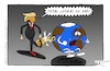 Cartoon: Trump kicks ass (small) by tomdoodle tagged trump kicks ass politics environmental klima earth warming climate