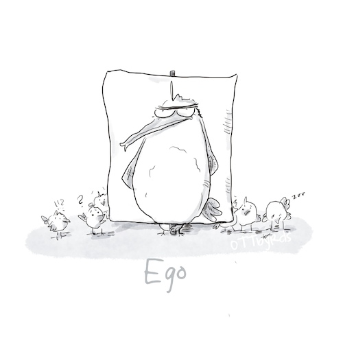Cartoon: Ego (medium) by OTTbyrds tagged egoismus,selbotimierung,selbsterhöhung,selbstbezogenheit,narzissmus,eigennutz,erhöhung,ichling,ichzuerst,selfexaltation,selfoptimization,egotiscal,selfish,egogesellschaft,egoismus,selbotimierung,selbsterhöhung,selbstbezogenheit,narzissmus,eigennutz,erhöhung,ichling,ichzuerst,selfexaltation,selfoptimization,egotiscal,selfish,egogesellschaft