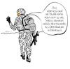 Cartoon: Aufgeflogener Bundeswehroffizier (small) by stefanmschmidt tagged bundeswehroffizier,asylant,obst,verkäufer,terror