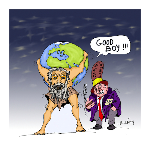 Cartoon: CLIMATE (medium) by vasilis dagres tagged politics,climate