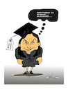 Cartoon: Greek Minister of Education (small) by vasilis dagres tagged greece,europe,education