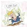 Cartoon: The king (small) by vasilis dagres tagged trump