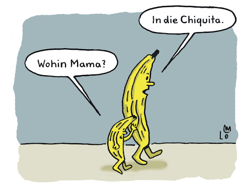 Cartoon: Alles Banane (medium) by Lo Graf von Blickensdorf tagged kita,kindertagesstätte,mama,mutter,krippe,kindertageseinrichtung,kindergarten,ganztageskindergarten,hort,kinder,vorschule,chiquita,bananen,wortspiel,karikatur,lo,graf,cartoon,tagesmutter,kind,bildung,erziehung,betreuung,kita,kindertagesstätte,mama,mutter,krippe,kindertageseinrichtung,kindergarten,ganztageskindergarten,hort,kinder,vorschule,chiquita,bananen,wortspiel,karikatur,lo,graf,cartoon,tagesmutter,kind,bildung,erziehung,betreuung