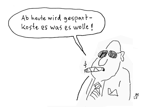 Cartoon: Haushalten (medium) by Lo Graf von Blickensdorf tagged kapitalismus,geldsack,krösus,banker,politiker,sparen,soziale,marktwirtschaft,haushalten,zigarre,finanzpolitik,finanzhaushalt,politik,bank,karikatur,lo,graf,cartoon,börse,kapitalismus,geldsack,krösus,banker,politiker,sparen,soziale,marktwirtschaft,haushalten,zigarre,finanzpolitik,finanzhaushalt,politik,bank,karikatur,lo,graf,cartoon,börse