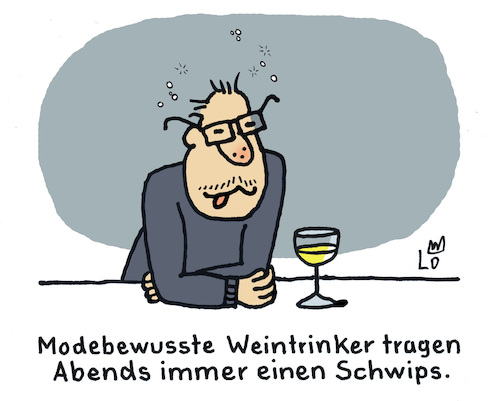 Cartoon: Modebewusst (medium) by Lo Graf von Blickensdorf tagged weintrinker,modebewusst,wein,mode,weinglas,trinker,trinken,karikatur,lo,graf,cartoon,schwips,schlips,wortspiel,alkohol,krawatte,weintrinker,modebewusst,wein,mode,weinglas,trinker,trinken,karikatur,lo,graf,cartoon,schwips,schlips,wortspiel,alkohol,krawatte