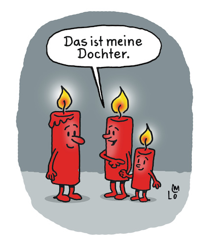Cartoon: Mutterglück (medium) by Lo Graf von Blickensdorf tagged kerzen,docht,wortspiel,tochter,mutter,dochter,kerze,weihnachten,karikatur,lo,graf,cartoon,advent,zeit,kerzenschein,familie,kerzen,docht,wortspiel,tochter,mutter,dochter,kerze,weihnachten,karikatur,lo,graf,cartoon,advent,zeit,kerzenschein,familie