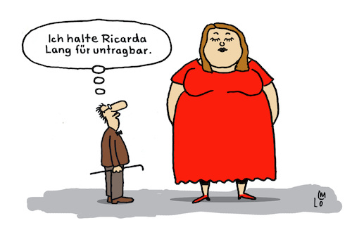 Cartoon: Schwergewicht (medium) by Lo Graf von Blickensdorf tagged ricarda,lang,die,grünen,chefin,gewicht,schwergewicht,politik,karikatur,lo,graf,cartoon,bundesvorsitzende,abgeordnete,mdb,übergewicht,adipositas,fett,dick,fettleibig,ricarda,lang,die,grünen,chefin,gewicht,schwergewicht,politik,karikatur,lo,graf,cartoon,bundesvorsitzende,abgeordnete,mdb,übergewicht,adipositas,fett,dick,fettleibig