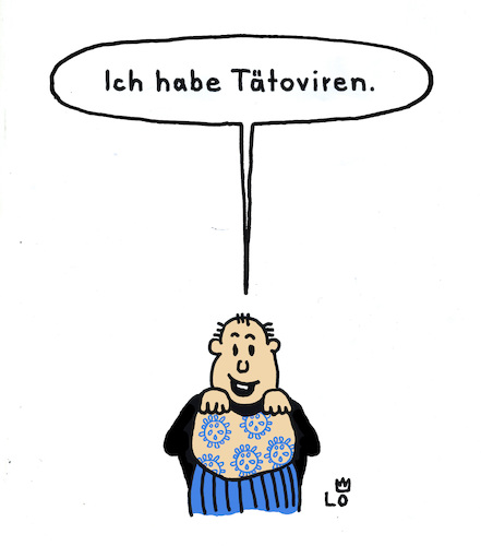 Tätowiert