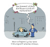Cartoon: Halteverbot (small) by Lo Graf von Blickensdorf tagged ordnungsamt,ruhender,verkehr,polizist,halteverbot,auto,lyriker,lyrik,gedicht,rosen,himmel,karikatur,lo,graf,cartoon,mann,frau,autofahrerin,strafmandat,strafzettel,gesellschaft,wirtschaft,finanzkrise