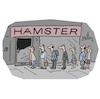 Cartoon: Hamsterkäufe (small) by Lo Graf von Blickensdorf tagged coronavirus,hamsterkäufe,pandemie,epidemie,grippe,krankheit,panikkäufe,hamster,goldhamster,karikatur,lo,cartoon,mann,frau,schlange,geschäft,tiere