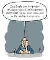 Cartoon: November (small) by Lo Graf von Blickensdorf tagged monat,dezember,november,dunkle,jahreszeit,winter,depression,cartoon,lo,graf,karikatur