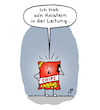 Cartoon: Schlechte Verbindung (small) by Lo Graf von Blickensdorf tagged chipstüte,knistern,telefon,leitung,rascheln,karikatur,lo,cartoon,chips,snack,kino,kartoffelchips