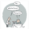 Cartoon: Teetrinker (small) by Lo Graf von Blickensdorf tagged tee,teestube,herr,ober,tequila,alkohol,wortspiel,schnaps,betrunken,mann,bar,gesundheit,missverständnis