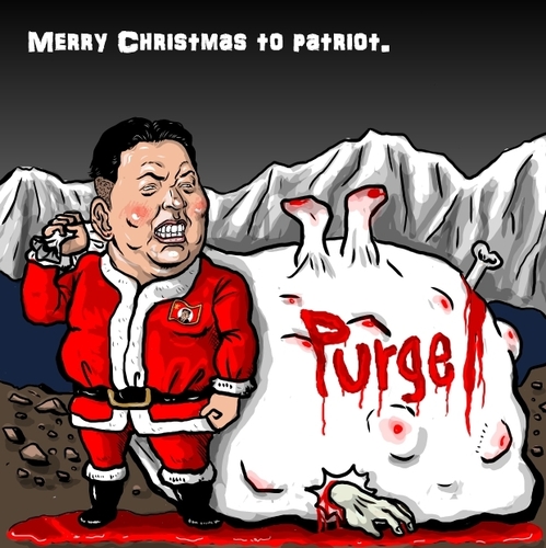 Cartoon: Kim Jong-un (medium) by takeshioekaki tagged kimjongun,christmas