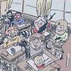 Cartoon: Elementary school students (small) by takeshioekaki tagged gan,school,usa