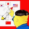 Cartoon: missile (small) by takeshioekaki tagged kim