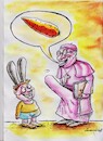 Cartoon: love carrot (small) by vadim siminoga tagged pedophilia,catholicism,priest,love,neighbor
