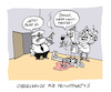 Cartoon: Begrenzung (small) by Bregenwurst tagged coronavirus,pandemie,obergrenze,privatpartys,schuss
