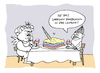 Cartoon: Fabelhaft (small) by Bregenwurst tagged lasagne,einhorn,zwerg,fee
