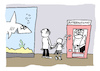 Cartoon: Fischfutter (small) by Bregenwurst tagged hai,futterautomat,fischfutter,surfer,zoo,auqarium