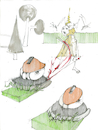Cartoon: der Garten im Herbst (small) by herranderl tagged finale,agent,orange