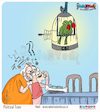 Cartoon: Corrupt cage officer (small) by Talented India tagged cartoon,news,talentedindia,politics,modi,indianews,indorenews