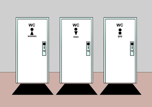 Cartoon: Toilet (medium) by Barcarole tagged wc
