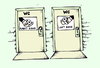 Cartoon: toilet (small) by Barcarole tagged toilet
