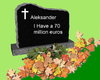 Cartoon: Tombstone (small) by Barcarole tagged tombstone