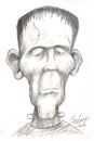 Cartoon: Frankenstein (small) by Goodwyn tagged frankenstein,boris,karloff,monster
