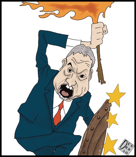 Cartoon: Europa contro Erdogan (medium) by Christi tagged erdogan,ue,legge,lgbt,ti,ungheria