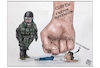 Cartoon: Cile (small) by Christi tagged cile,dittatura,sospensioneliberta